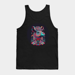 A llama having a blast at the Carnaval Tank Top